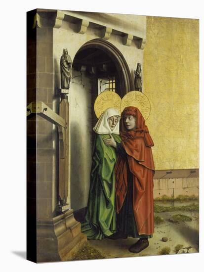 The Meeting of Anna and Joachim at the Golden Gate, C. 1440-Konrad Witz-Premier Image Canvas