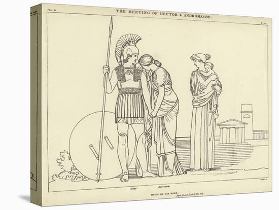The Meeting of Hector and Andromache-John Flaxman-Premier Image Canvas
