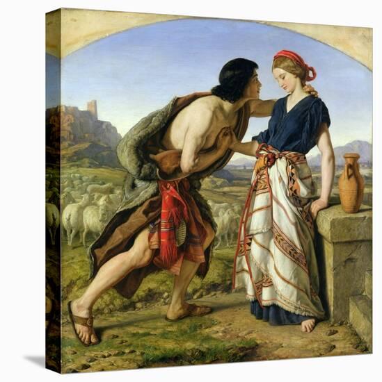 The Meeting of Jacob and Rachel, 1853-William Dyce-Premier Image Canvas