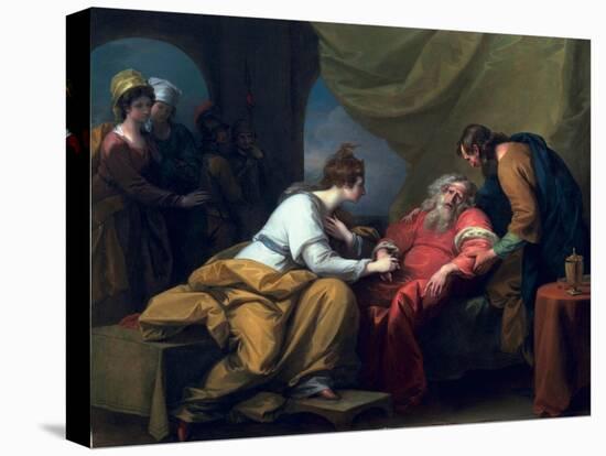 The Meeting of Lear and Cordelia, 1784-Benjamin West-Premier Image Canvas