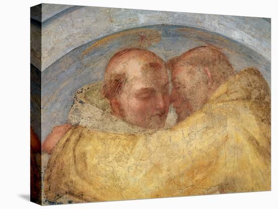 The Meeting of St Francis and St Dominic-Fra Bartolommeo-Premier Image Canvas