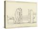 The Meeting of Ulysses and Penelope-John Flaxman-Premier Image Canvas