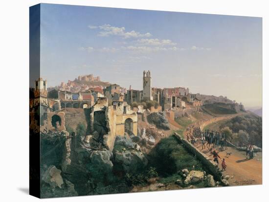 The Melfi Earthquake-Ippolito Caffi-Premier Image Canvas