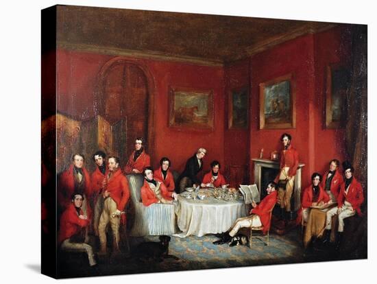 The Melton Hunt Breakfast-Sir Francis Grant-Premier Image Canvas