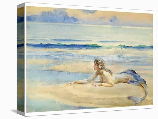 The Mermaid-John Reinhard Weguelin-Stretched Canvas
