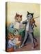 The Mewsical Family-Louis Wain-Premier Image Canvas
