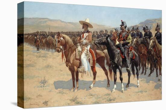 The Mexican Major, 1889-Frederic Remington-Premier Image Canvas