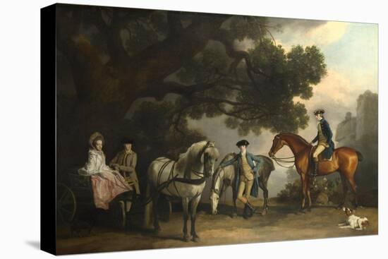 The Milbanke and Melbourne Families, Ca 1769-George Stubbs-Premier Image Canvas