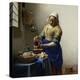 The Milkmaid, 1660-Johannes Vermeer-Stretched Canvas