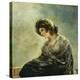 The Milkmaid of Bordeaux, about 1825-27-Francisco de Goya-Premier Image Canvas