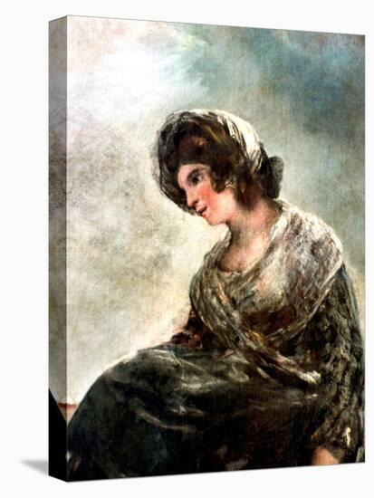 The Milkmaid of Bordeaux, C1824-Francisco de Goya-Premier Image Canvas