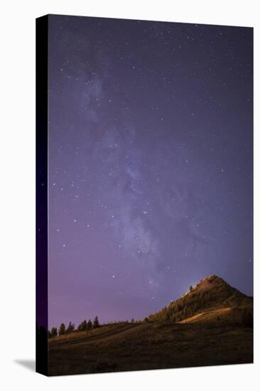 The Milky Way The "Big M" In Uptown Butte, Montana-Austin Cronnelly-Premier Image Canvas