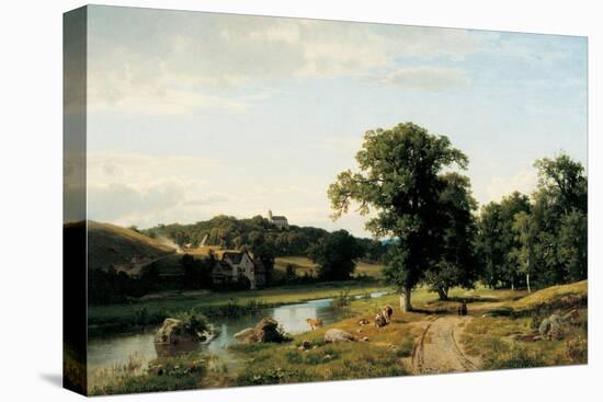 The Mill, 1852-Thomas Worthington Whittredge-Premier Image Canvas
