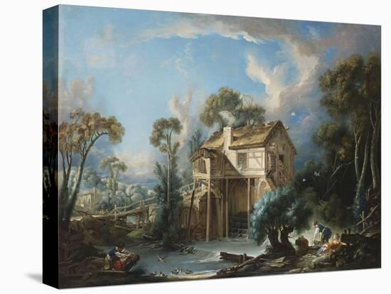 The Mill at Charenton, c.1756-Francois Boucher-Premier Image Canvas