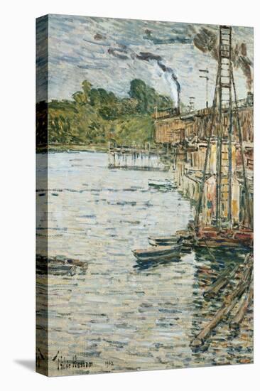 The Mill Pond, Cos Cob, Connecticut, 1902-Childe Hassam-Premier Image Canvas