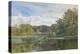 The Mill Pond, Evelyn Woods, 1860-George Vicat Cole-Premier Image Canvas