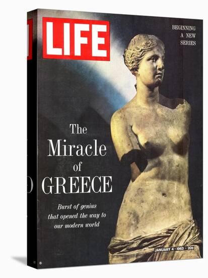 The Miracle of Greece, Statue of Aphrodite, January 4, 1963-Gjon Mili-Premier Image Canvas