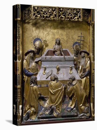 The Miracle of Pope Gregory's Mass-null-Premier Image Canvas