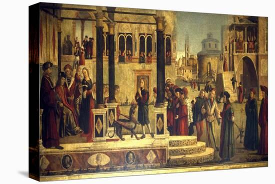 The Miracle of St Tryphonius-Vittore Carpaccio-Premier Image Canvas