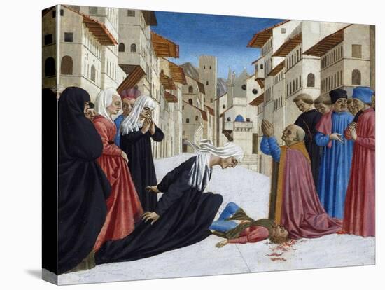 The Miracle of St. Zenobius, 1442-48-Domenico Veneziano-Premier Image Canvas