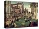 The Miracle of the Cross on San Lorenzo Bridge, 1500-Gentile Bellini-Premier Image Canvas