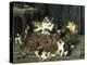 The Mischievous Cats-Charles Van Den Eycken-Premier Image Canvas