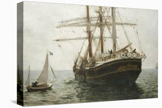 The Missionary Boat, 1894-Henry Scott Tuke-Premier Image Canvas