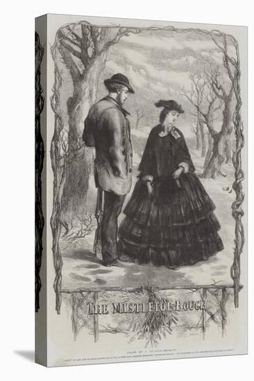 The Mistletoe Bough-Sir John Gilbert-Premier Image Canvas