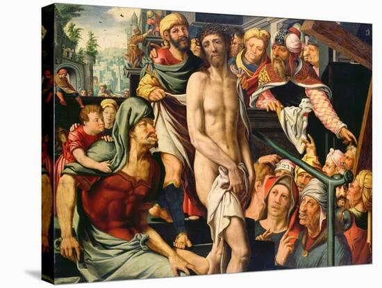 The Mocking of Christ-Jan Sanders van Hemessen-Premier Image Canvas