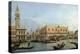 The Molo from the Basin of San Marco, Venice by Canaletto-null-Premier Image Canvas
