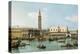 The Molo from the Basin of San Marco, Venice, C.1747-1750-Canaletto-Premier Image Canvas