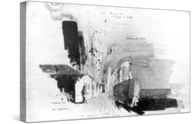 New 11x14 World War I Photo German Submarine U20 which Sank the LUSITANIA