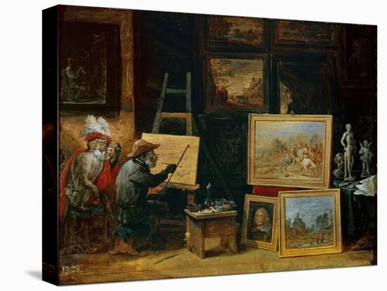 The Monkey Painter, 1805-David the Younger Teniers-Premier Image Canvas