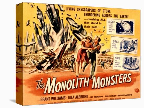 The Monolith Monsters, Grant Williams, Lola Albright, 1957-null-Stretched Canvas