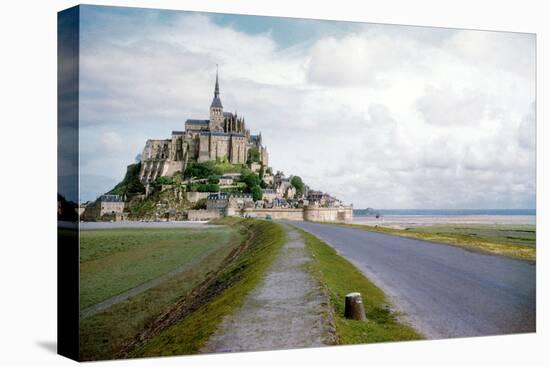 The Mont Saint Michel, France-null-Stretched Canvas