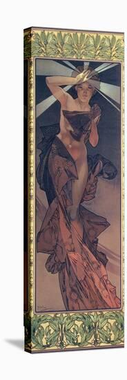 The Moon and the Stars: Morning Star, 1902-Alphonse Mucha-Premier Image Canvas