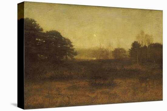 The Moon Is Up, and Yet it Is Not Night-John Everett Millais-Premier Image Canvas