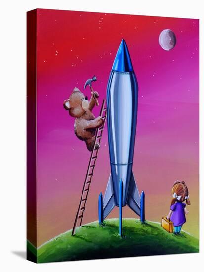 The Moon Mission-Cindy Thornton-Stretched Canvas