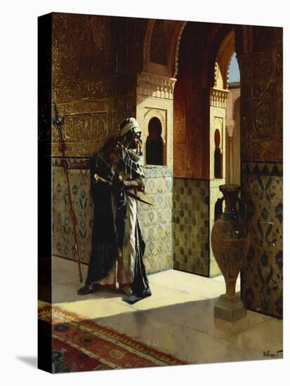 The Moorish Guard, the Alhambra-Rudolphe Ernst-Premier Image Canvas