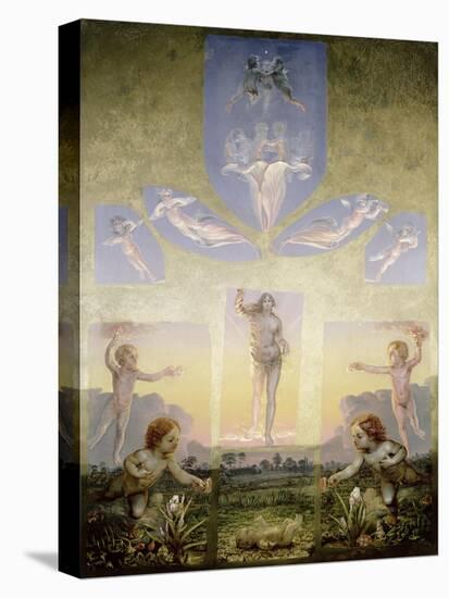 The Morning (Second Version), circa 1808-9-Philipp Otto Runge-Premier Image Canvas