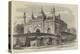 The Mosque of Roshun-A-Dowlah, and Part of the Principal Street of Delhi-Richard Principal Leitch-Premier Image Canvas