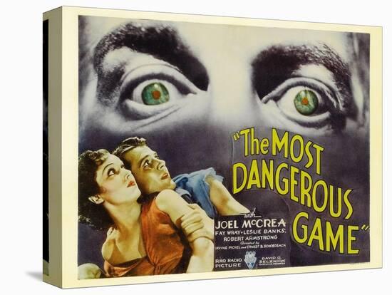 The Most Dangerous Game, 1932-null-Stretched Canvas