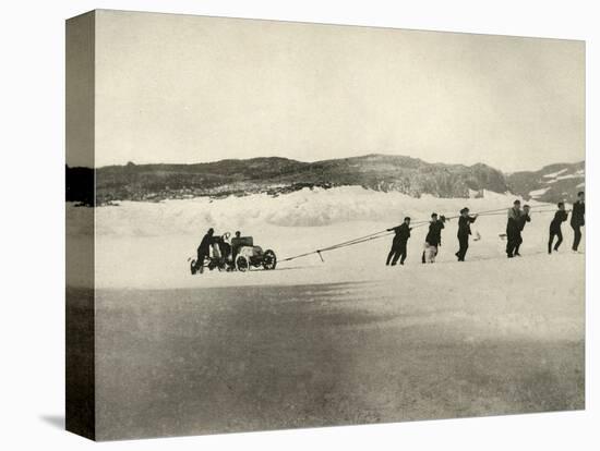 'The Motor-Car in Soft Snow, after the return of the Ship', c1908, (1909)-Unknown-Premier Image Canvas