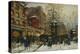 The Moulin Rouge, Paris-Eugene Galien-Laloue-Premier Image Canvas