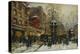 The Moulin Rouge, Paris-Eugene Galien-Laloue-Premier Image Canvas