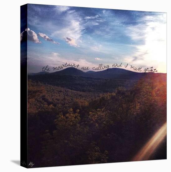 The Mountains are Calling-Kimberly Glover-Premier Image Canvas