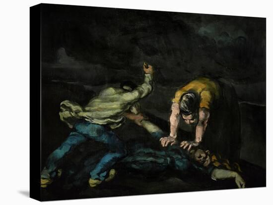 The Murder, 1868-Paul Cézanne-Premier Image Canvas