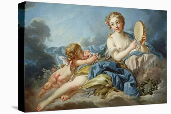 The Muse Terpsichore-Francois Boucher-Premier Image Canvas