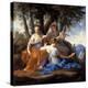 The Muses Clio, Euterpe, and Thalia-Eustache Le Sueur-Premier Image Canvas