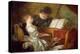 The Music Lesson (Oil on Canvas, 18Th Century)-Jean-Honore Fragonard-Premier Image Canvas